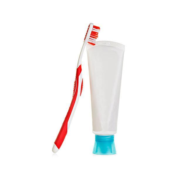 Toothbrush and toothpaste